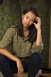 Here's what she looks like out of make up. Frankie Adams