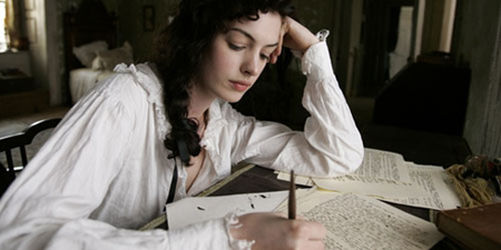 Jane Austen revised (as portrayed by Anne Hathaway)