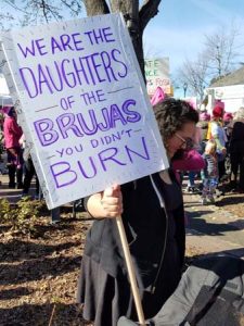 "We are the daughters of the Brujas you didn't burn."