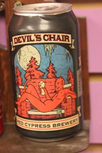 The Devil's Chair is just a brick chair in a local cemetery, but anything for a beer, right?